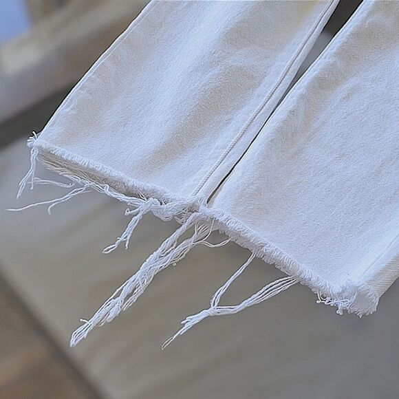 Levi's White Wedgie Fit Ankle Jeans size 25 - Picture 14 of 16